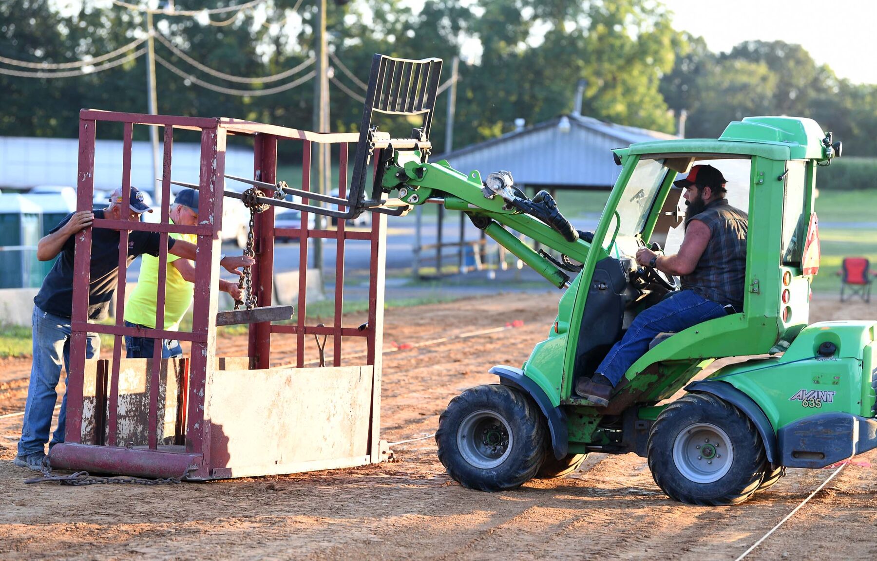 Tirage au sort de chevaux de trait Ag Expo 5.JPG